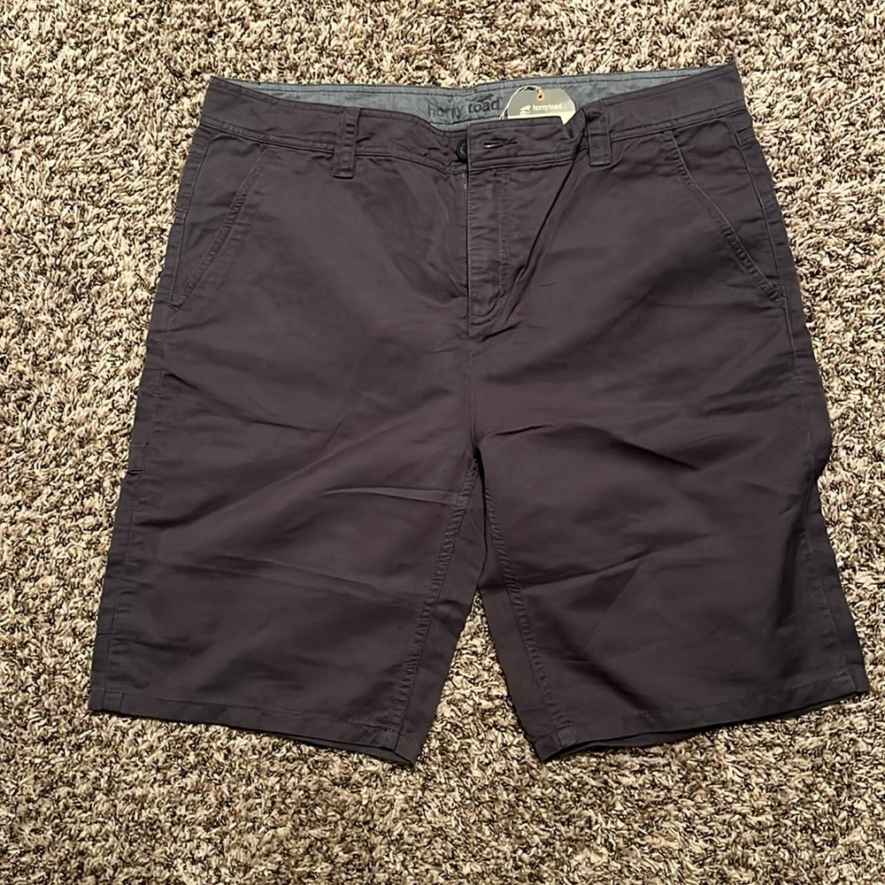 NWT Mens size 38 linen shorts by Horny Toad